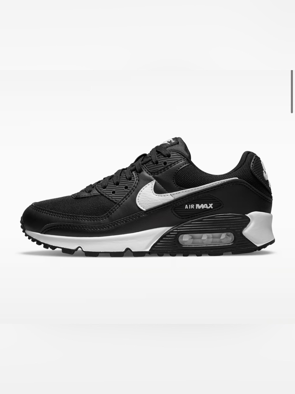WOMENS NIKE AIR MAX EXCEE SNEAKER - BLACK/DARK GREY/WHITE